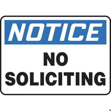 Accuform OSHA NOTICE SAFETY SIGN NO MADM804XT MADM804XT